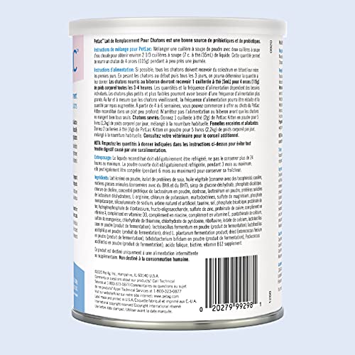 Petlac Milk Powder For Kittens, 10.5-Ounce