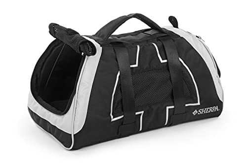 Sherpa Forma Frame Airline Approved Crash Tested Pet Carrier, Black, Medium