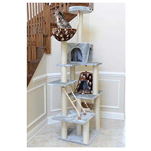 Armarkat Cat Tree Model A7802, Silver Gray