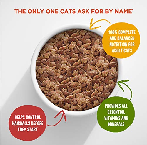 Meow Mix Hairball Control Dry Cat Food, 3.15 Lb (Pack Of 4)