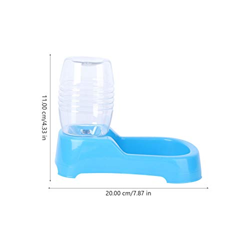 POPETPOP Automatic Small Pet Feeder - Puppy Drinking Fountain Cat Water Dispenser Station Pet Water Bowl, Creative Pets Waterer for Small Dogs Cats Pets - 500ml