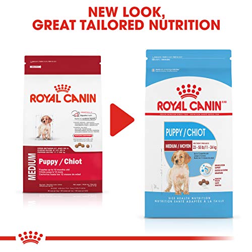 Royal Canin Medium Puppy Dry Dog Food, 6 pounds.