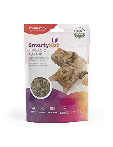 SmartyKat Organic Catnip, 1 oz