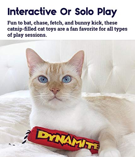 Petstages Green Magic Dynamite Catnip Cat Energizing Toy
