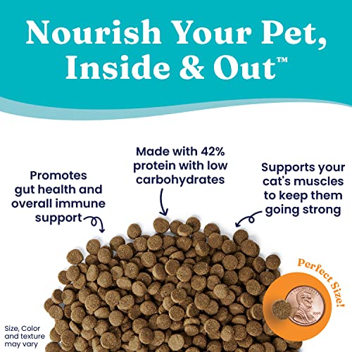 Solid Gold - Indigo Moon with Real Alaskan Pollock & Eggs - High Protein - Grain-Free - Holistic Dry Cat Food for All Life Stages - 3 Lbs