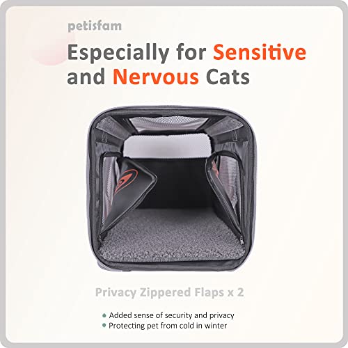 petisfam Large Cat Carrier Designed Especially for Sensitive Cats