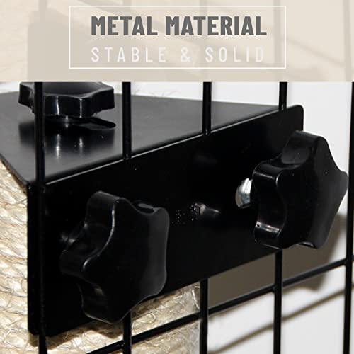 IXI LOHOME Cat Scratching Post - The Cat Scratching Pole Designed for Cage Cat Scratcher Made by Sisal Cat Cage Scratching Post Cat Furniture (2.7 x 15.7 inch)