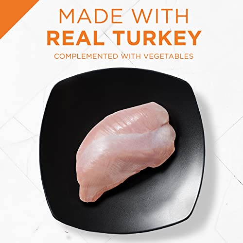 Purina Pro Plan Gravy Wet Cat Food, Turkey & Vegetable Entree - (24) 3 oz. Pull-Top Cans