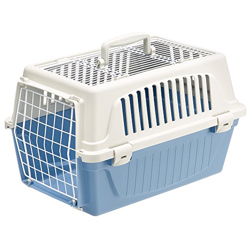 Ferplast Atlas Pet Carrier | Small Pet Carrier for Dogs & Cats w/Top & Front Door Access