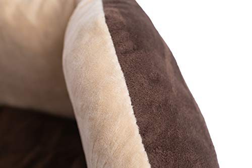 Armarkat C01HKF/MH Cozy Pet Bed 20-Inch Diameter, Mocha Beige