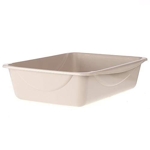 Petmate Open Cat Litter Box, Blue Mesa/Mouse Grey, 4 Sizes