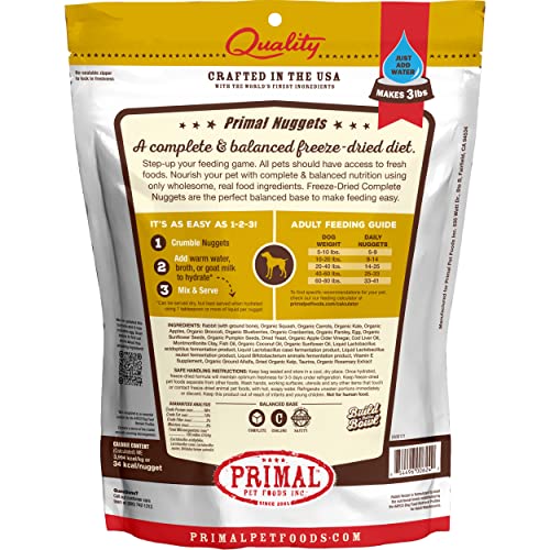 Primal Pet Foods Freeze-Dried Canine Rabbit Formula, 14 Oz
