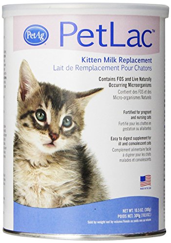Pet Ag 4 Pack of PetLac Milk Powder for Kittens, 10.5-Ounce Each