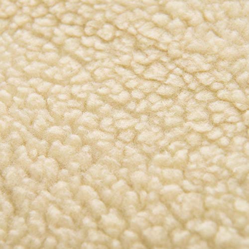 AmazonBasics Round Self Warming Pet Bed For Cat or Dog, 18 x 8 Inches