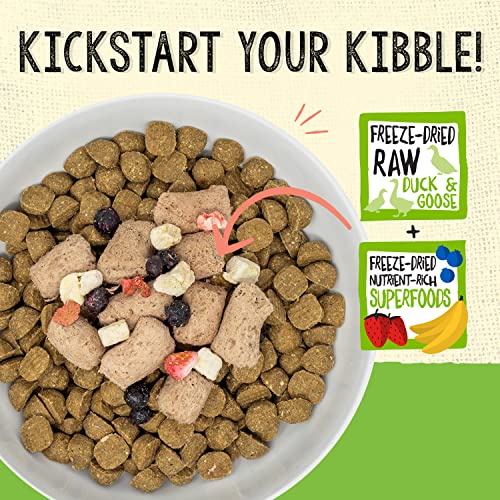 Stella & Chewy's Freeze-Dried Raw Cage-Free Duck Meal Mixer SuperBlends Grain-Free Dog Food Topper, 16 oz. bag