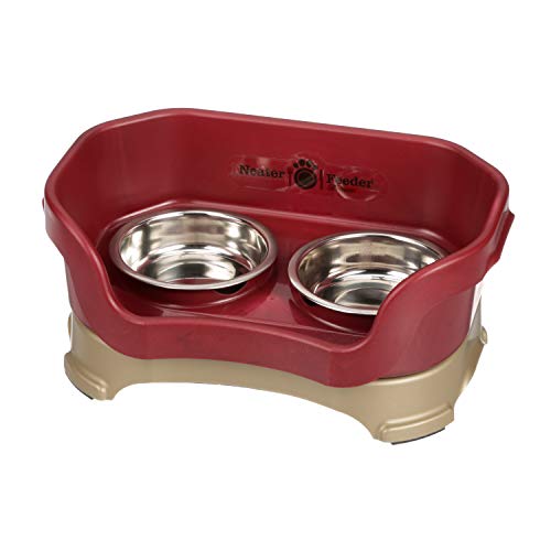 Neater Feeder Deluxe for Cats - Cranberry