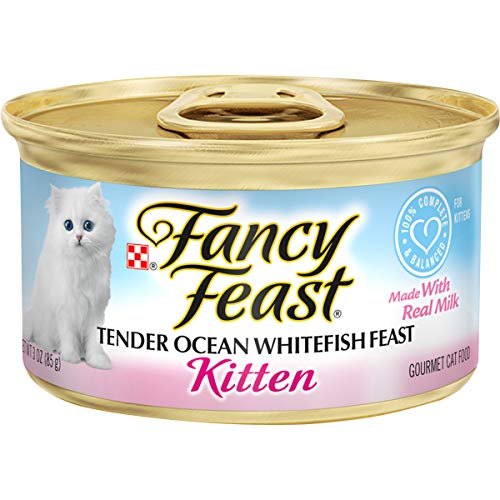 Purina Fancy Feast Wet Kitten Food, 24 Pack 3 oz. Cans