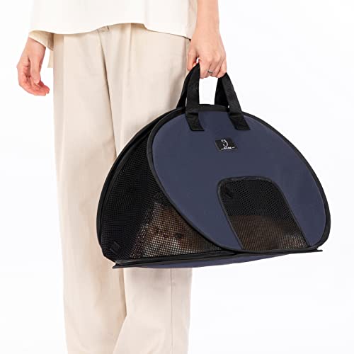 A4Pet Super Lightweight Collapsible Cat Carrier for Travel, 19 x 15 x 13 Inches