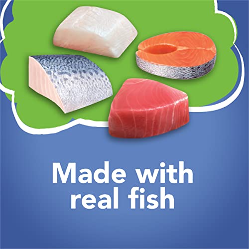 Friskies Wet Cat Food Variety Pack, Seafood Pate Favorites, (32) 5.5 Oz Cans