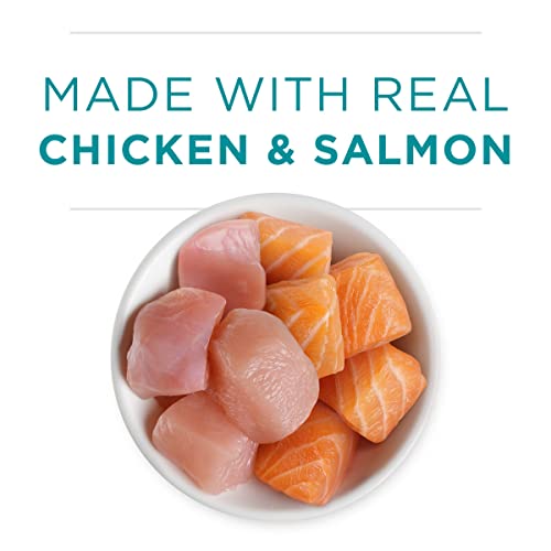 Purina ONE Grain Free, Natural Pate Wet Kitten Food, Healthy Kitten Chicken & Salmon Recipe - (24) 3 oz. Pull-Top Cans