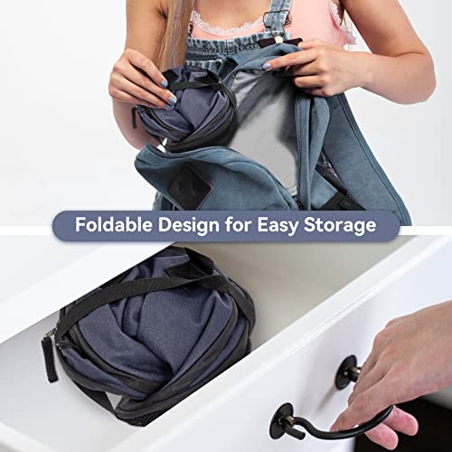 A4Pet Super Lightweight Collapsible Cat Carrier for Travel, 19 x 15 x 13 Inches