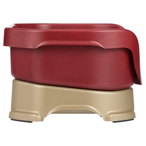 Neater Feeder Deluxe for Cats - Cranberry