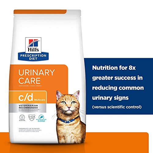 Hill'S Prescription Diet C/D Multicare Feline Urinary Care - Ocean Fish - 4Lb