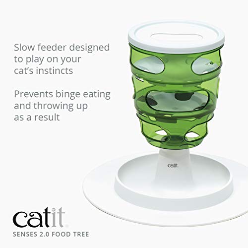 Catit Senses 2.0 Food Tree  Interactive Cat Toy