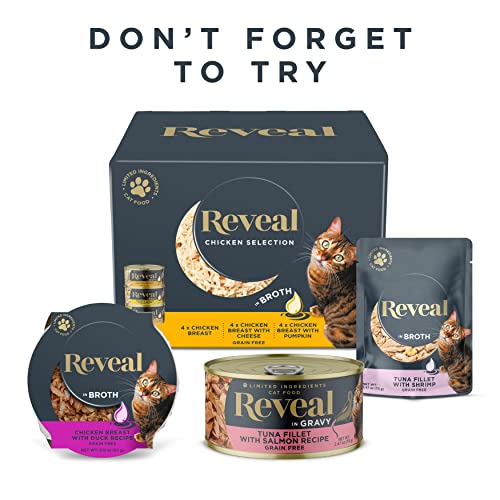 Reveal Cat Treat 1.06oz Tuna Loin - 12 Pack