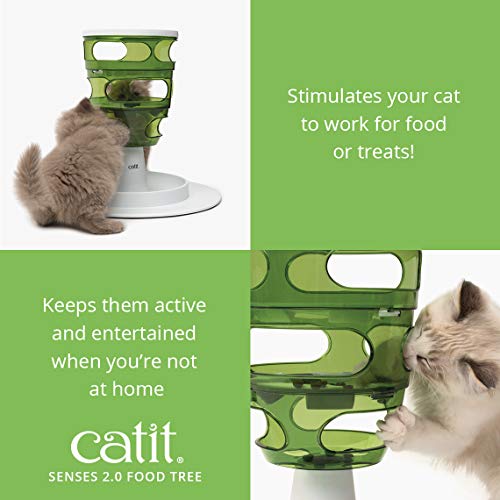 Catit Senses 2.0 Food Tree  Interactive Cat Toy