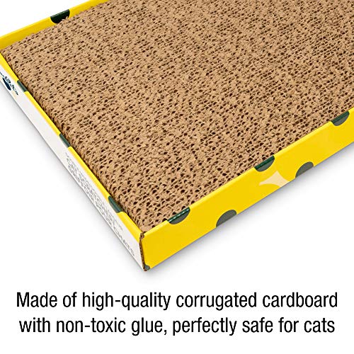 Cosmic OurPets Far and Wide Cat Scratcher Cat Toys (Cat Toys for Indoor Cats, Catnip Toys, Cat Gifts & Cat Toys Interactive) [Includes Cosmic Catnip-100% Premium North-American Grown]