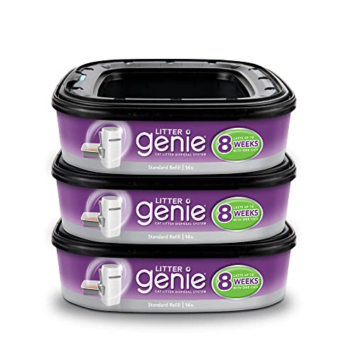 Litter Genie Standard Cat Litter Disposal System Refills (Pack of 3)