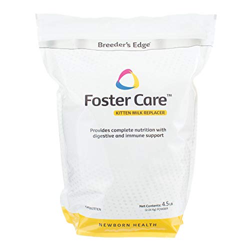 Revival Animal Health Breeder's Edge Foster Care Feline- Powdered Milk Replacer- for Kittens & Cats- 4.5 Lb