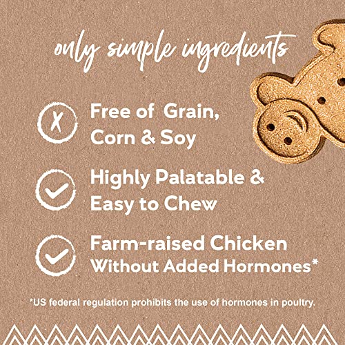 Buddy Trainers Dog & Puppy Training Treats for Small or Large Dogs, Made in USA, Natural Chicken Liver 7 oz