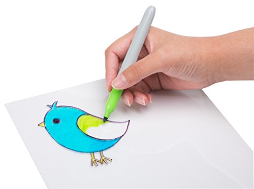 Shrinky Dinks Creative Pack 10 Sheets Crystal Clear Kids Art and Craft Activity