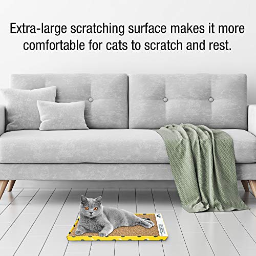 Cosmic OurPets Far and Wide Cat Scratcher Cat Toys (Cat Toys for Indoor Cats, Catnip Toys, Cat Gifts & Cat Toys Interactive) [Includes Cosmic Catnip-100% Premium North-American Grown]