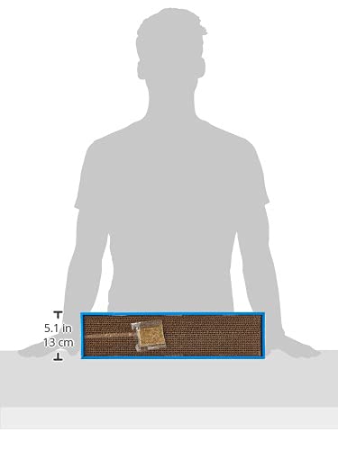 Catit Scratcher with Catnip, Narrow