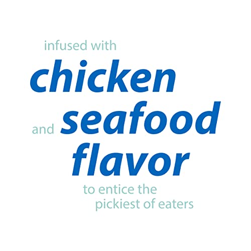 Purina Whisker Lickin's Cat Treats, Crunchy & Yummy Chicken & Seafood Flavors - (7) 6.5 oz. Pouches