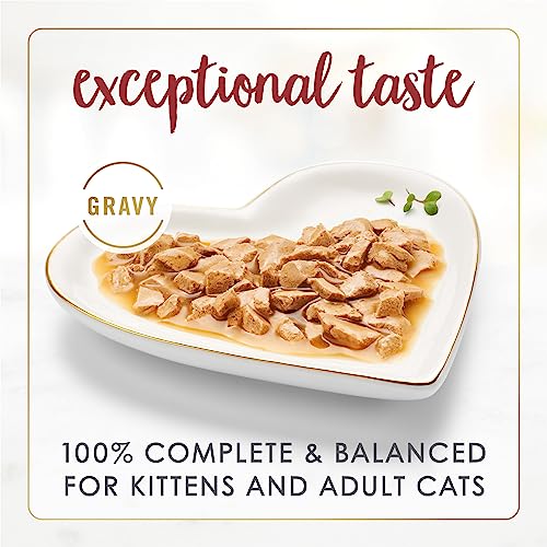 Purina Fancy Feast Gravy Wet Cat Food, Gravy Lovers Beef Feast in Roasted Beef Flavor Gravy - (24) 3 oz. Cans