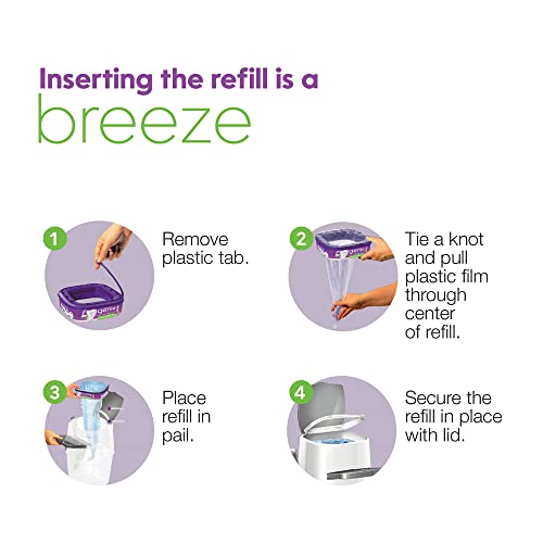 Litter Genie Standard Cat Litter Disposal System Refills (Pack of 3)