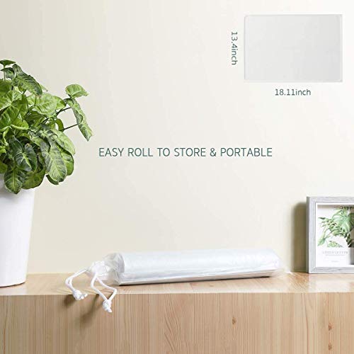 PETKIT Pet Food Feeding Mat, Silicone Dog Cat Placemat FDA Approved, Waterproof Spill Proof Non Slip Dog Food Mat, Collapsible Portable Dog mats for Food and Water, 18.1 x13.4, Grey