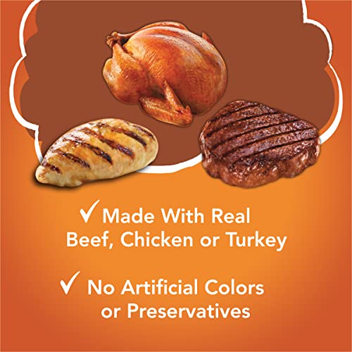 Purina Friskies Gravy Sensations Variety Packs Wet Cat Food, Poultry Favorites Variety Pack, 36 Ounces, Pack of 12