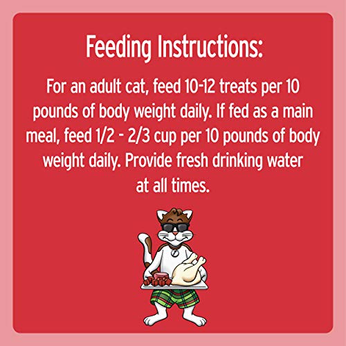 TEMPTATIONS MIXUPS Crunchy and Soft Cat Treats Backyard Cookout Flavor, 3 oz. Pouch