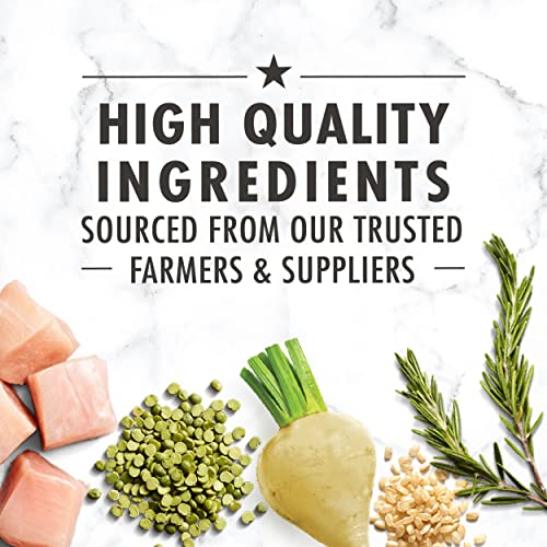 NUTRO WHOLESOME ESSENTIALS Natural Dry Cat Food, Adult Cat Chicken & Brown Rice Recipe Cat Kibble, 3 lb. Bag