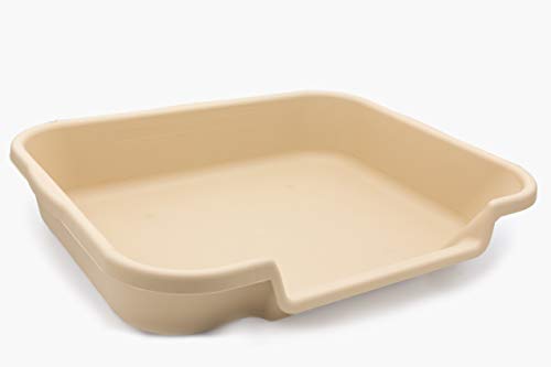 PuppyGoHere Dog Litter Box. Large pan is 24"x20"x5" Beach Sand Color for Dogs up to 20 lbs Review Space Available Prior to Ordering. See Dimension Photo! Training is Required