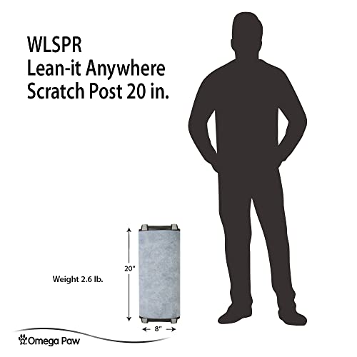 Lean-it Scratching Post Wide 20-Inch, Colors May Vary