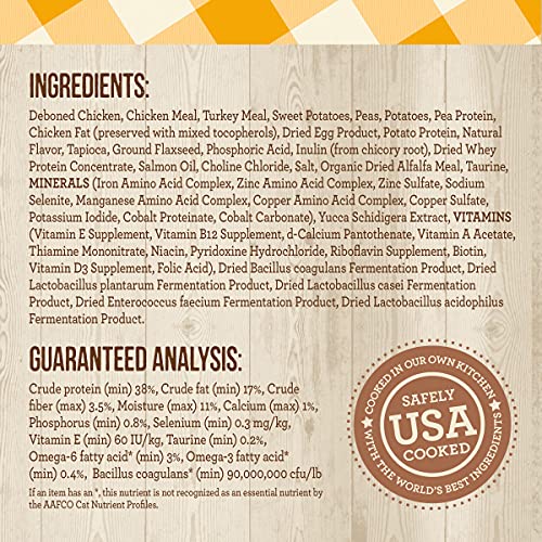 Merrick Purrfect Bistro Grain Free Real Chicken Adult Dry Cat Food, 4 Lbs.