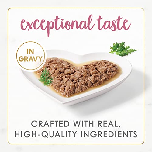 Purina Fancy Feast Natural Wet Cat Food, Gourmet Naturals Wild Alaskan Salmon & Shrimp in Gravy - 3 oz. Can (Pack of 12)