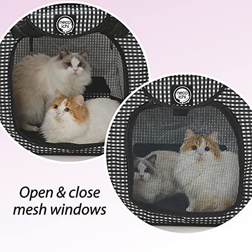 Necoichi Portable Stress Free Cat Cage Always Ready to go!