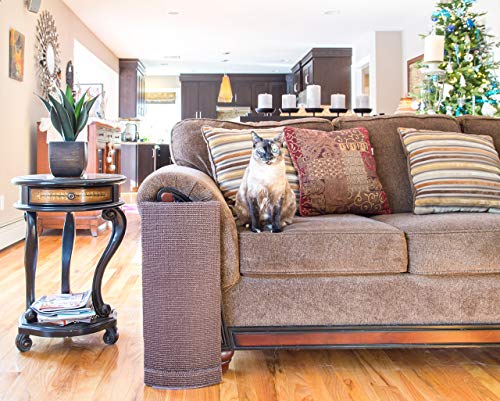 Sofa-Scratcher' Cat Scratching Post & Couch-Corner / Furniture Protector (Beige)